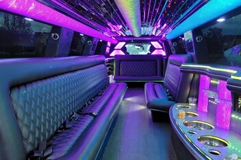 Little Rock Limo Interior