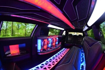 Little Rock Limousine Inside