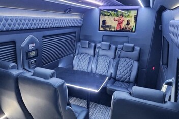 Little Rock Sprinter Van Interior