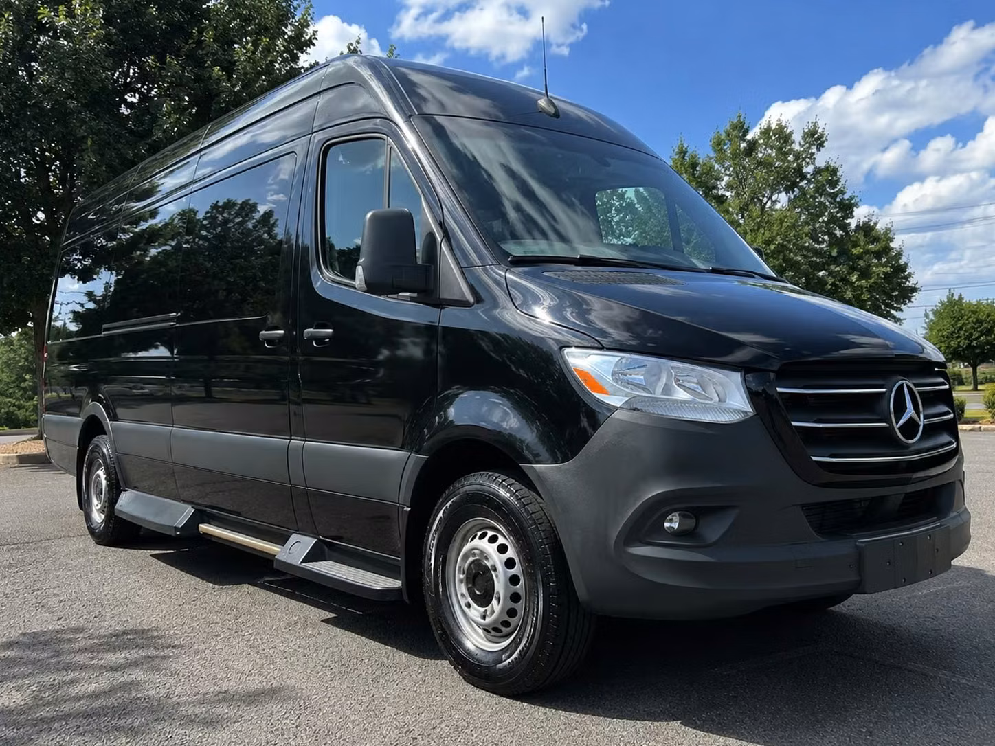 need a sprinter van for a small prom group in little rock the network has you covered