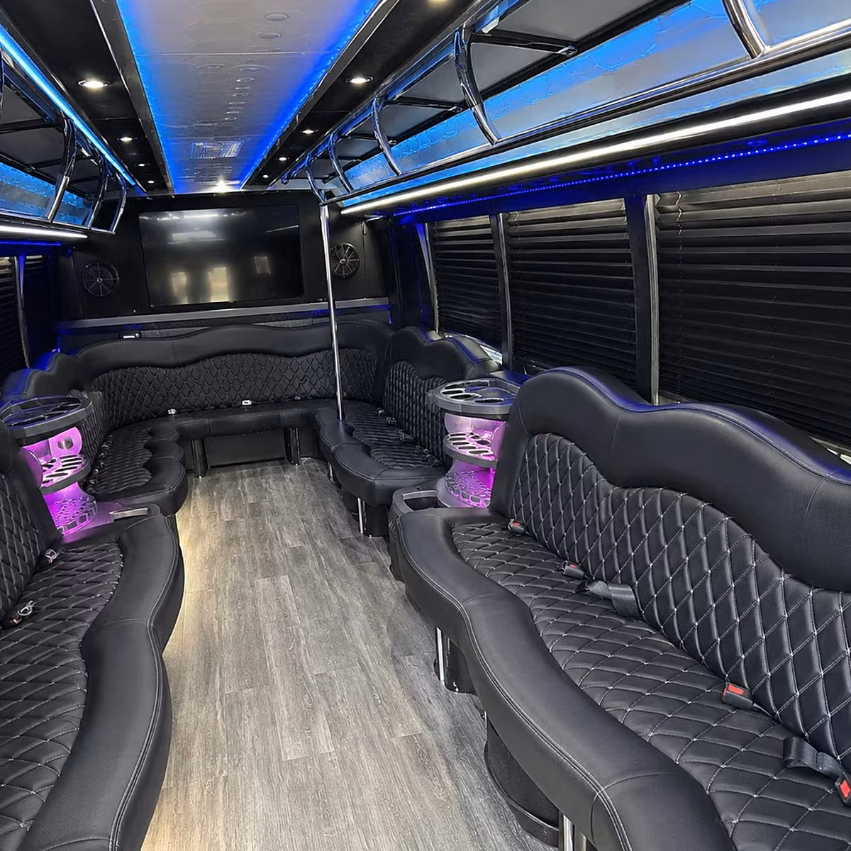 party bus interior