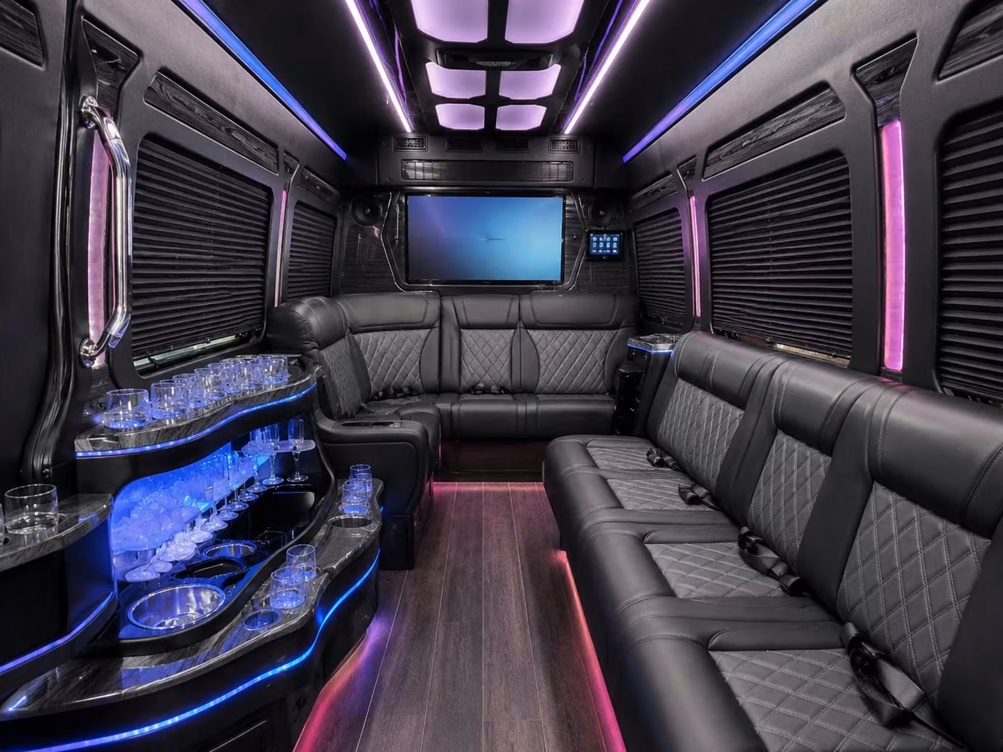 sprinter limousine inside