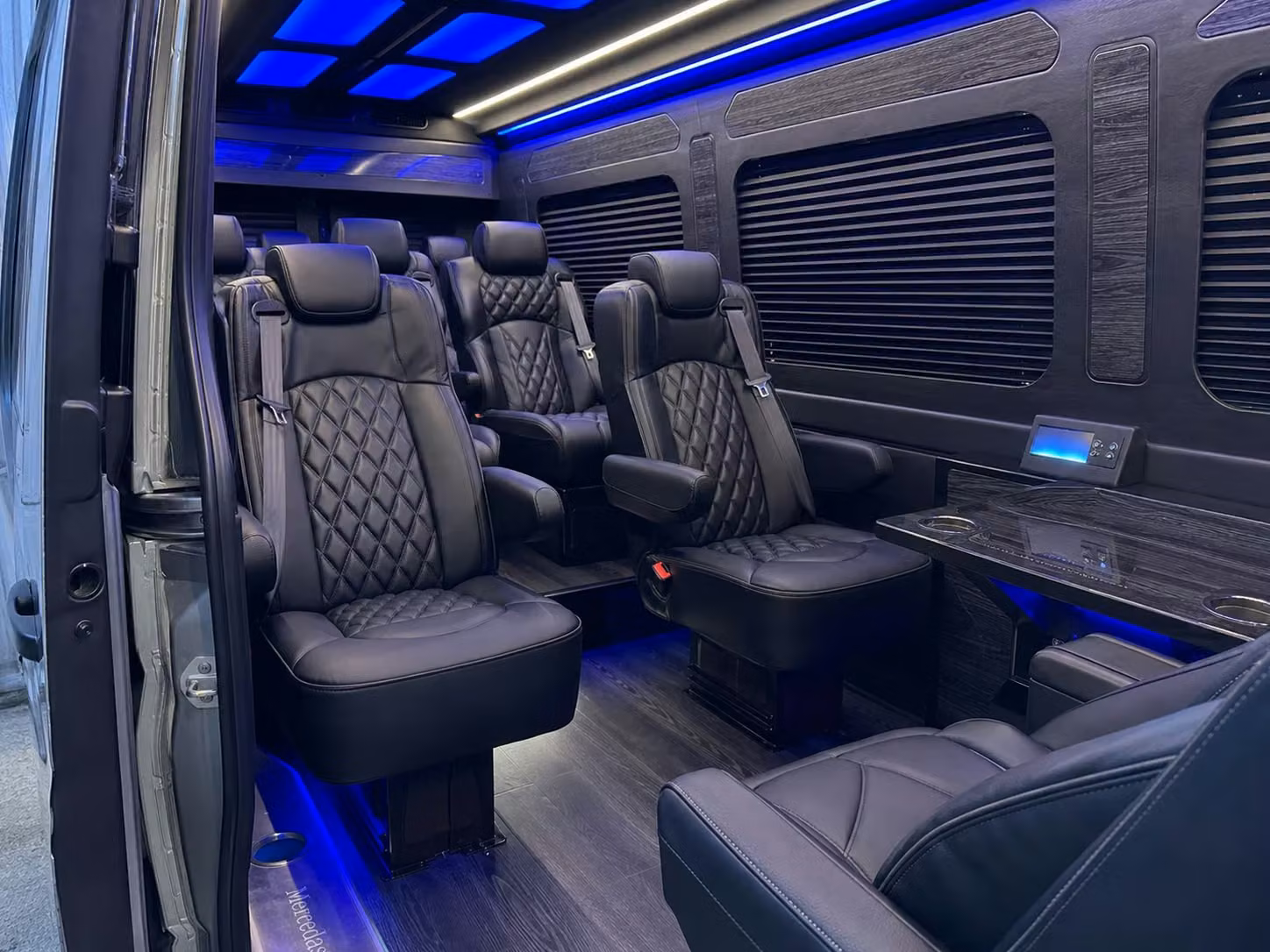 sprinter van transportation for groups and events across little rock
