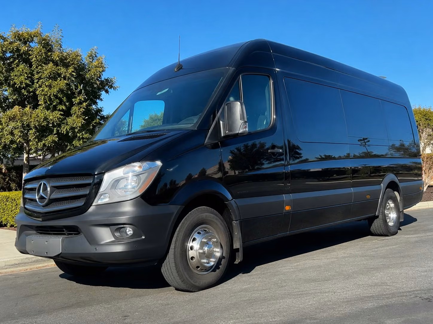 sprinter van with driver